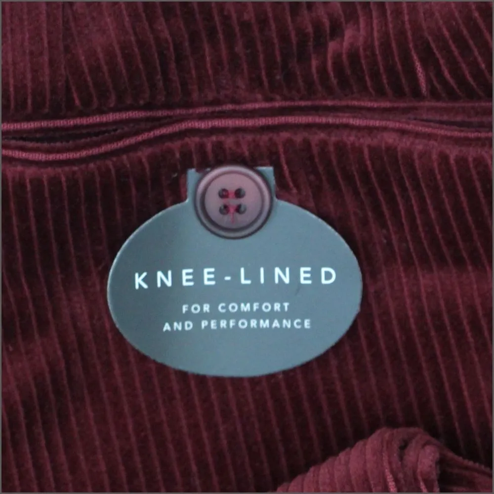 Dg's San Remo Wine Cotton Corduroy Trouser--