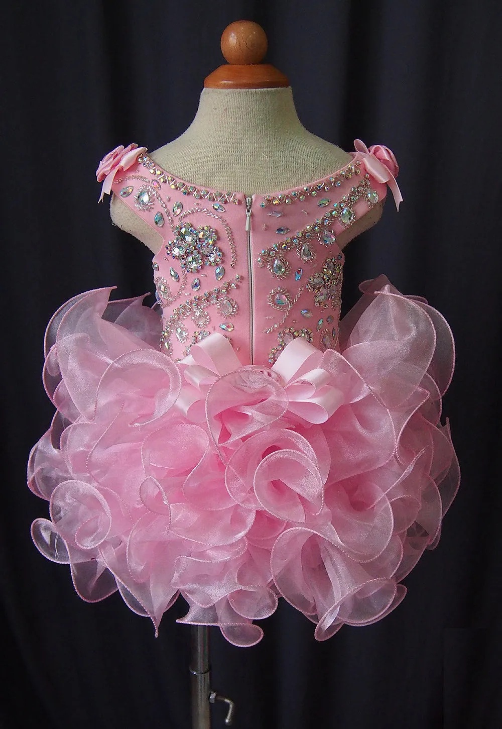 Jennifer Wu Infant/toddler/baby/children/kids Glitz Girl's Pageant Dress 1~4T G091-5