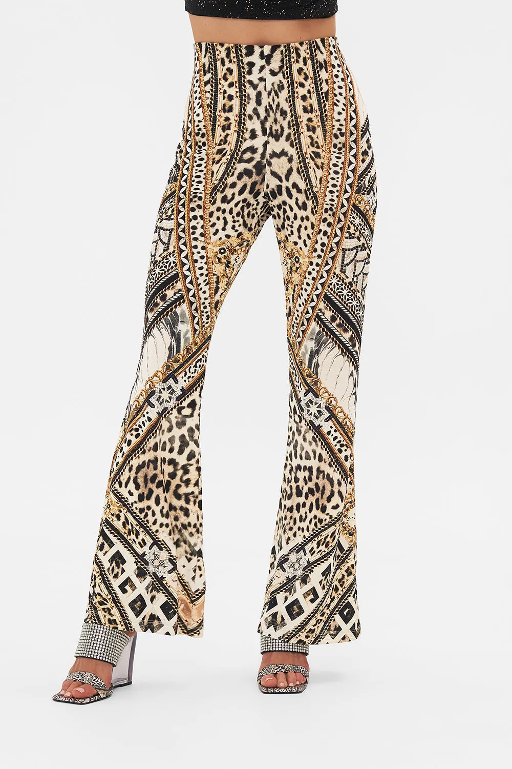 JERSEY FLARE PANT MOSAIC MUSE