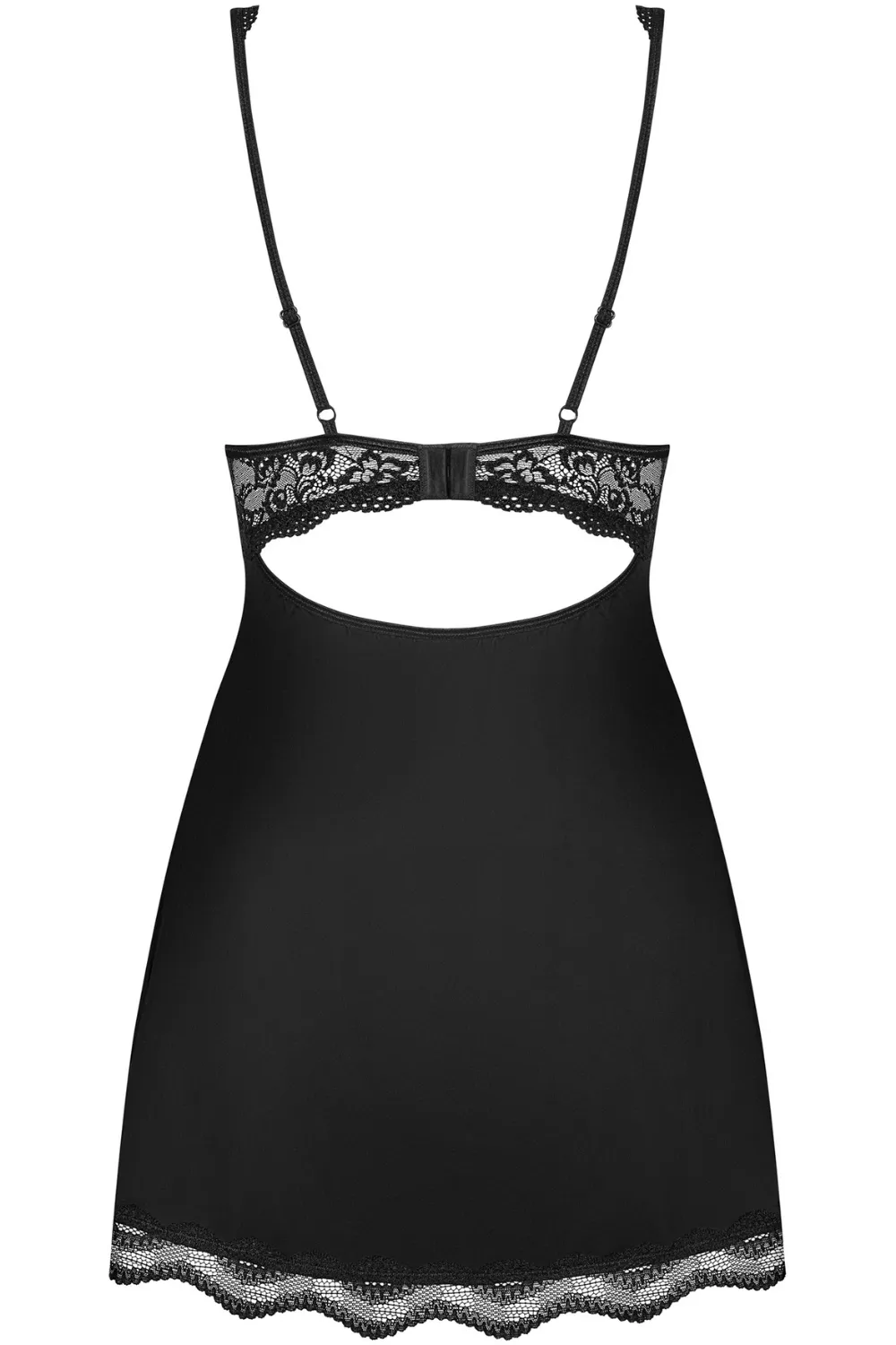 Luvae Babydoll & Thong Black