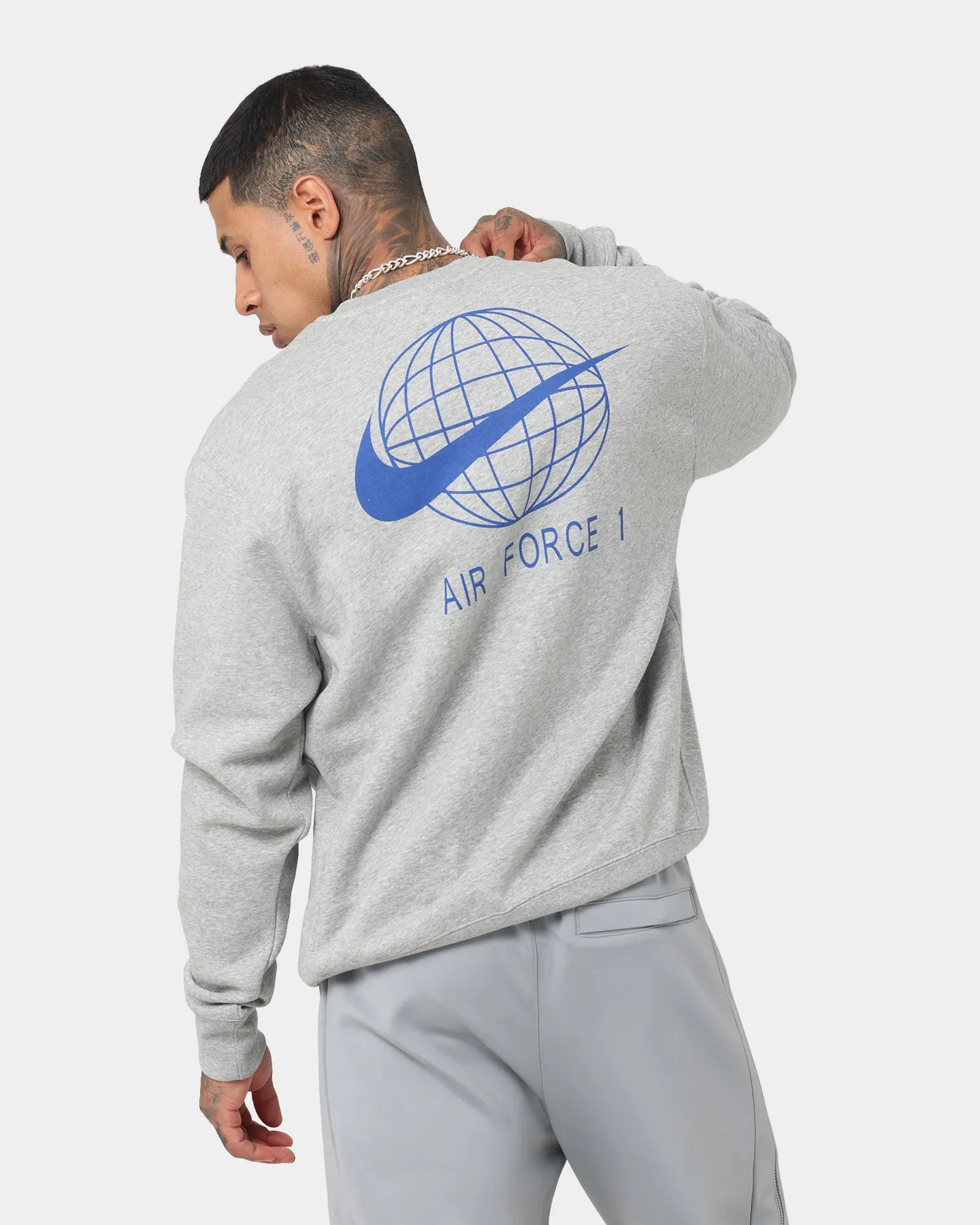 Nike Nike Sportswear AF1 '40th Anniversary' Crewneck Dark Grey Heather