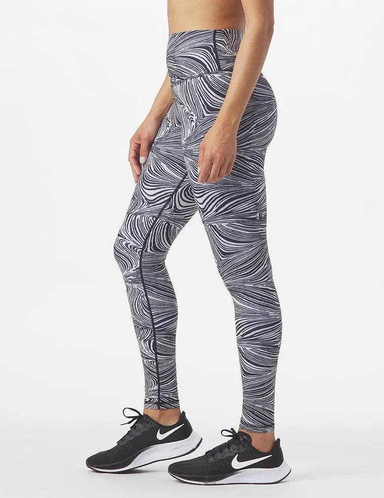 Sultry Legging Print: Oatmeal Swirl