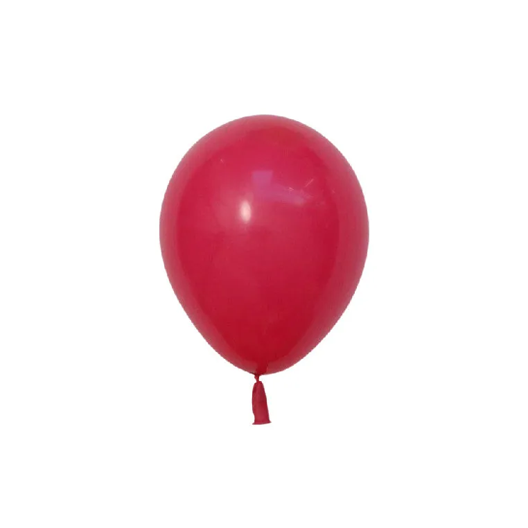 Tiny 5" Balloons - Raspberry (5 Pack)