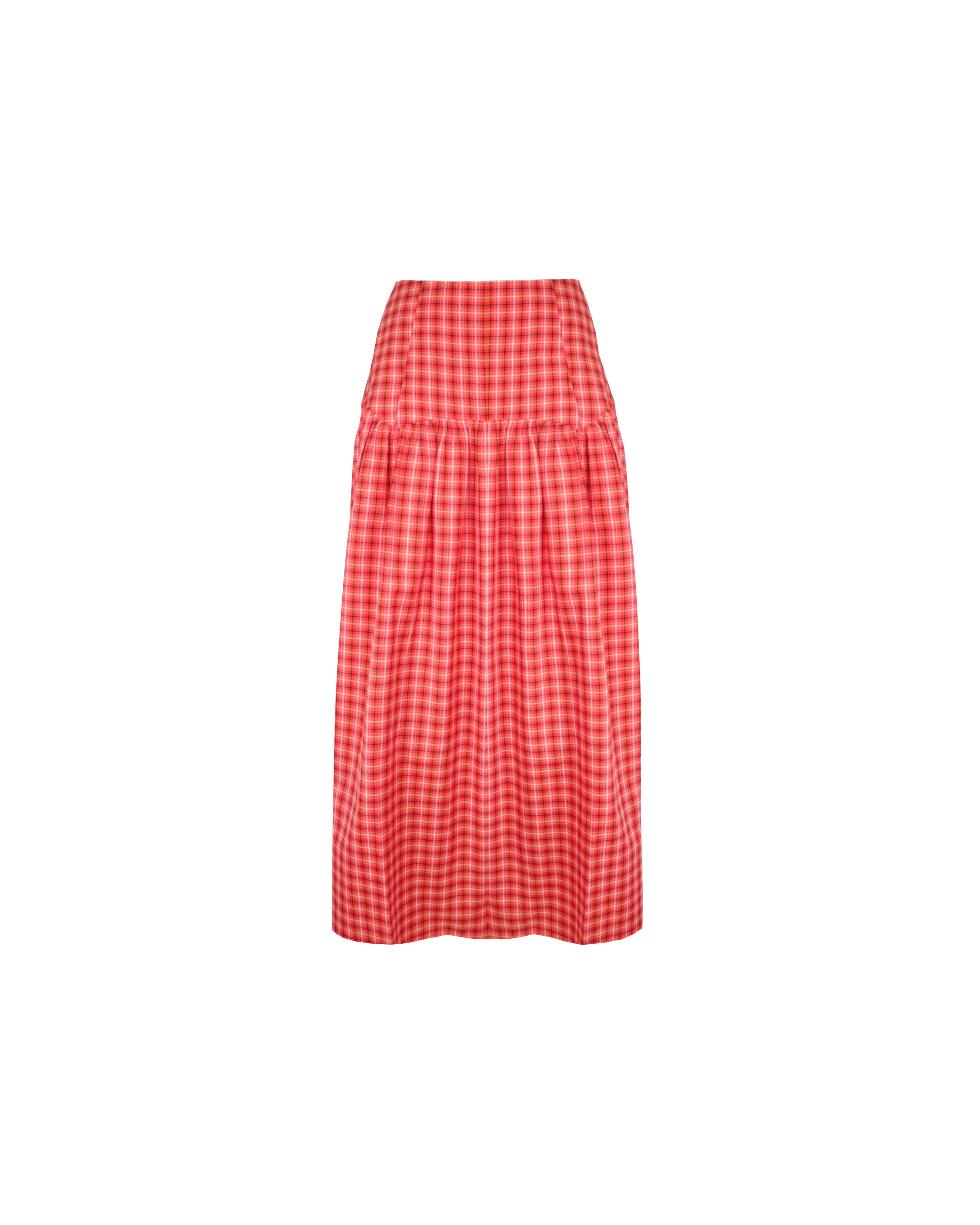 TRULLI SKIRT RED TARTAN