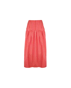 TRULLI SKIRT RED TARTAN