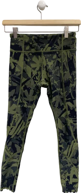 Unbranded Green Camouflage Leggings UK S